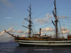 nave scuola amerigo vespucci alla fonda