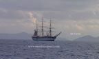 nave scuola amerigo vespucci alla fonda
