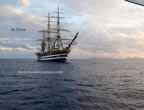 nave scuola amerigo vespucci alla fonda