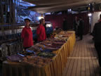 il buffet a bordo della nave scuola amerigo vespucci