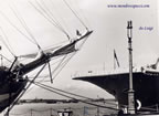 nave amerigo vespucci a trieste nel 1958