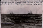 nave Vespucci e nave Colombo in navigazione