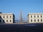 brigantino piazzale Accademia Navale Livorno ufficiale marina