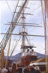 nave scuola Amerigo Vespucci ai lavori Arsenale La Spezia