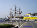 nave scuola Amerigo Vespucci porto di Livorno