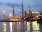 nave scuola Amerigo Vespucci porto di Livorno