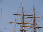 nave scuola Amerigo Vespucci Livorno alberi pennoni