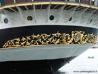 nave scuola Amerigo Vespucci Livorno poppa