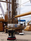 nave scuola Amerigo Vespucci Livorno argano pazienza