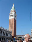 Venezia campanile in piazza san marco