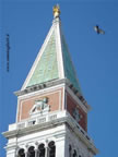 Venezia campanile in piazza san marco