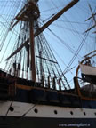 Venezia nave scuola Amerigo Vespucci alberi pennoni cime sartie