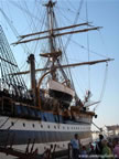 Venezia nave scuola Amerigo Vespucci veliero scialuppa alberi pennoni