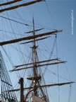 Venezia nave scuola Amerigo Vespucci alberi pennoni cime vele
