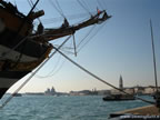 Venezia nave scuola Amerigo Vespucci campanile piazza san marco