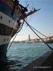 Venezia nave scuola Amerigo Vespucci campanile piazza san marco