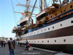 Venezia nave scuola Amerigo Vespucci veliero scialuppa