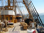 nave scuola Amerigo Vespucci ai lavori arsenale La Spezia