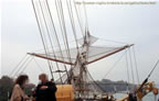 nave scuola Amerigo Vespucci il bompresso