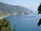 Cinque Terre Manarola visto da Corniglia