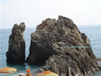 Cinque Terre Monterosso scogli