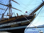nave scuola amerigo vespucci La Spezia prora