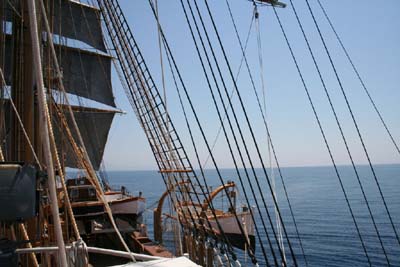 calma piatta nave scuola Amerigo Vespucci