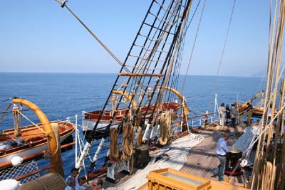 cime in ordine nave scuola Amerigo Vespucci