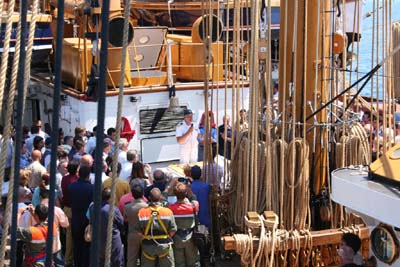 discorso Andrea Liorsi nave Vespucci