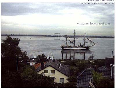 amburgo salpa nave scuola amerigo vespucci