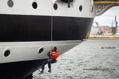 amburgo lavori nave scuola amerigo vespucci
