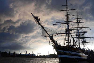 nave scuola amerigo vespucci anversa