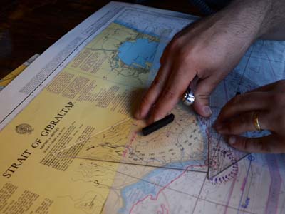 nave scuola amerigo vespucci oltrepassa gibilterra