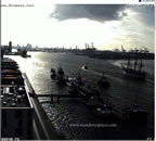 arrivo amburgo nave scuola Amerigo Vespucci