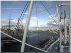 arrivo amburgo nave scuola Amerigo Vespucci