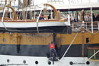 lavori in porto nave amerigo vespucci amburgo