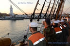 nave scuola amerigo vespucci sosta malaga