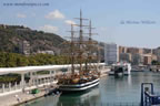 nave scuola amerigo vespucci sosta malaga