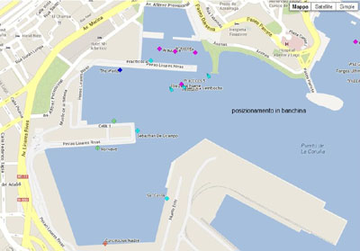 nave scuola amerigo vespucci arrivo la coruna