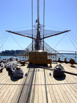nave scuola amerigo vespucci a Livorno
