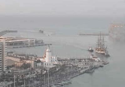 nave scuola amerigo vespucci arrivo malaga