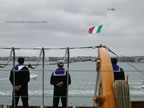 giro del mondo della nave amerigo vespucci lavori e scuola a bordo