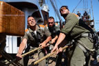 manovra generale alla vela nave scuola amerigo vespucci