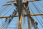 manovra generale alla vela nave scuola amerigo vespucci