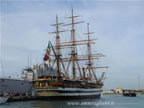 nave scuola Amerigo Vespucci Livorno