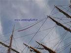 fiamma nave scuola Amerigo Vespucci Livorno