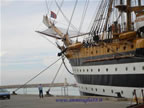 propra polena nave scuola Amerigo Vespucci Livorno