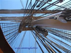 nave scuola amerigo vespucci porto di Livorno albero