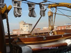 nave scuola amerigo vespucci porto di Livorno fortezza vecchia porto