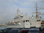 nave san Giusto e nave Amerigo Vespucci porto di Livorno